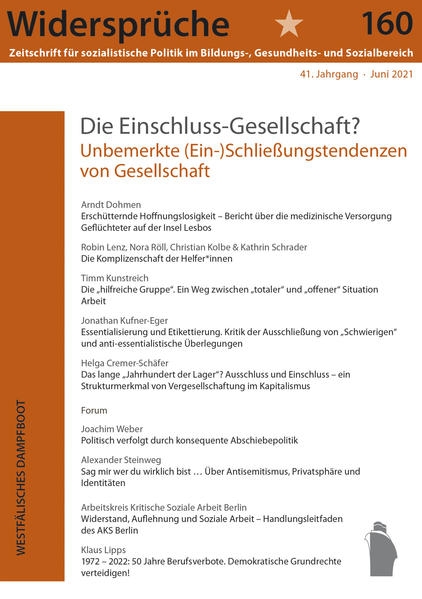 Coverabbildung Die Einschluss-Gesellschaft?
