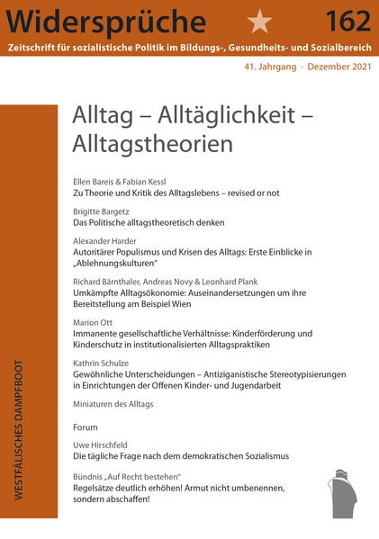 Coverabbildung Alltag - Alltagspraxis - Alltagstheorien