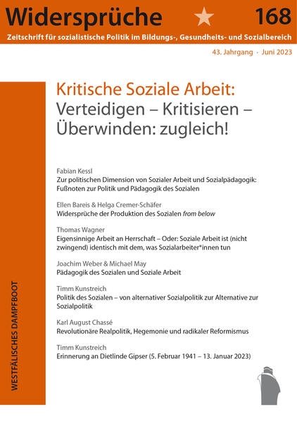 Coverabbildung Kritische Soziale Arbeit