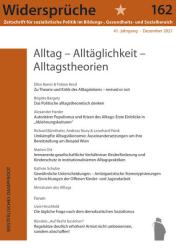 Coverabbildung Alltag - Alltagspraxis - Alltagstheorien