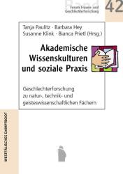 Coverabbildung Akademische Wissenskulturen und soziale Praxis