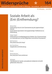 Coverabbildung Soziale Arbeit als Ent-Entfremdung