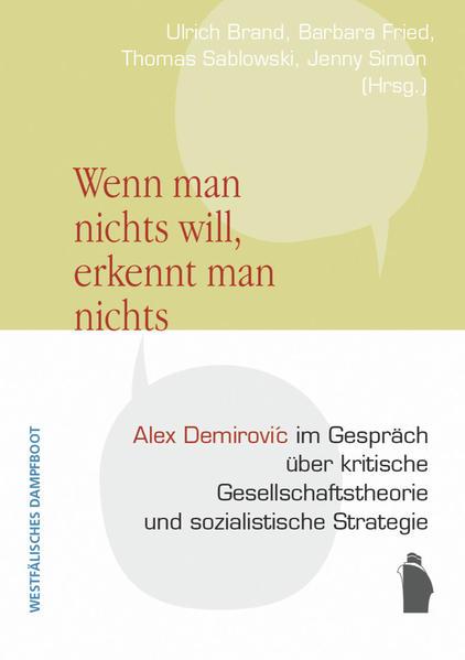 Coverabbildung &quot;Wenn man nichts will, erkennt man nichts.&quot;