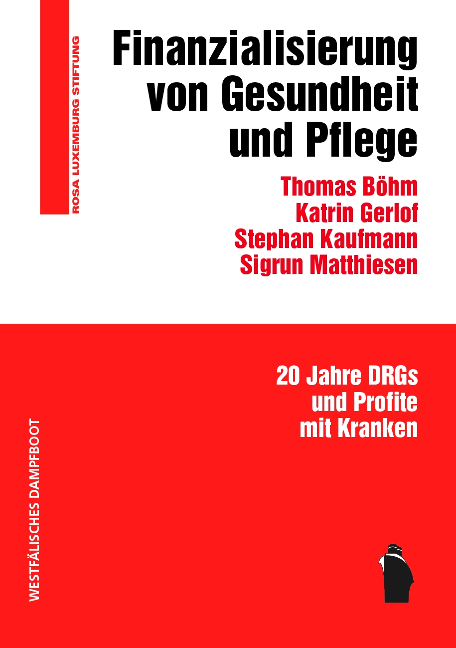 Coverabbildung Finanzialisierung von Gesundheit und Pflege