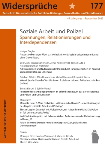 Coverabbildung Soziale Arbeit und Polizei